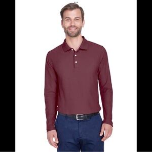 Performance Long-Sleeve Polo